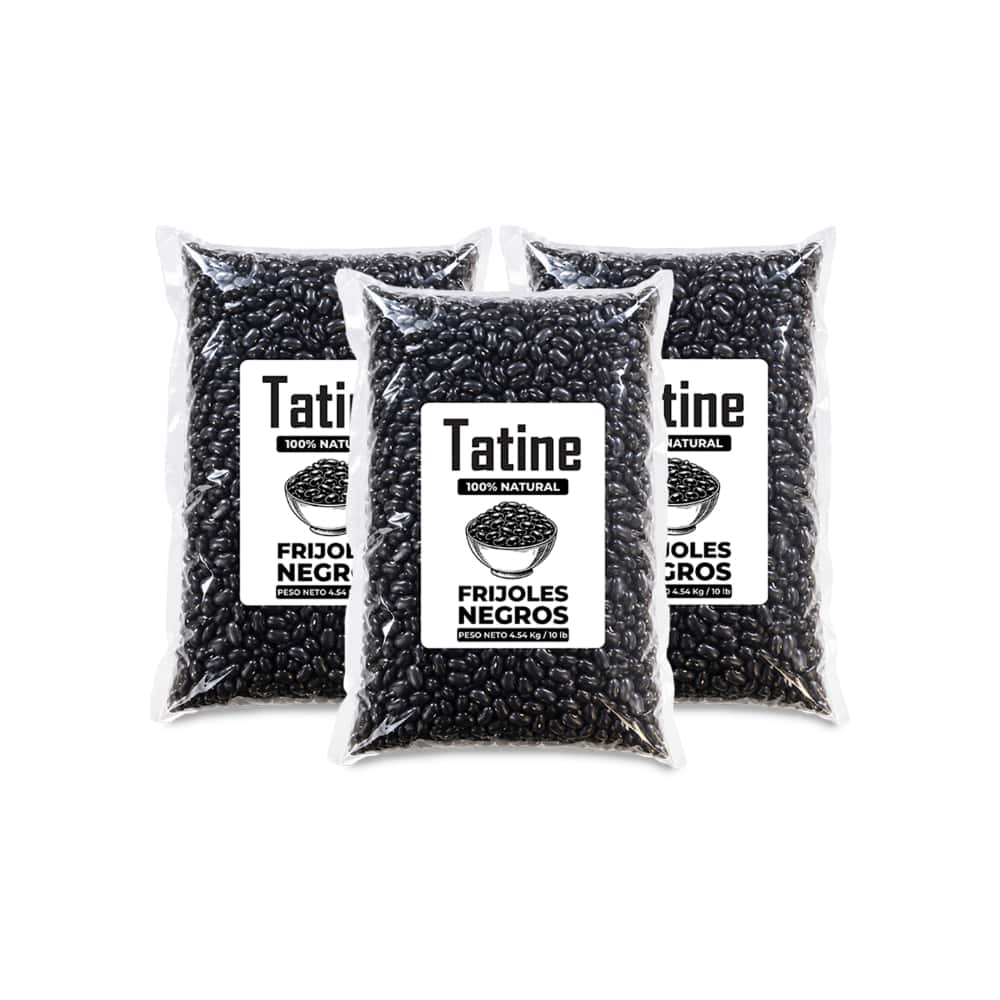 Frijoles negros Tatine (3 x 4.54 kg / 10 lb) - Miniatura 1