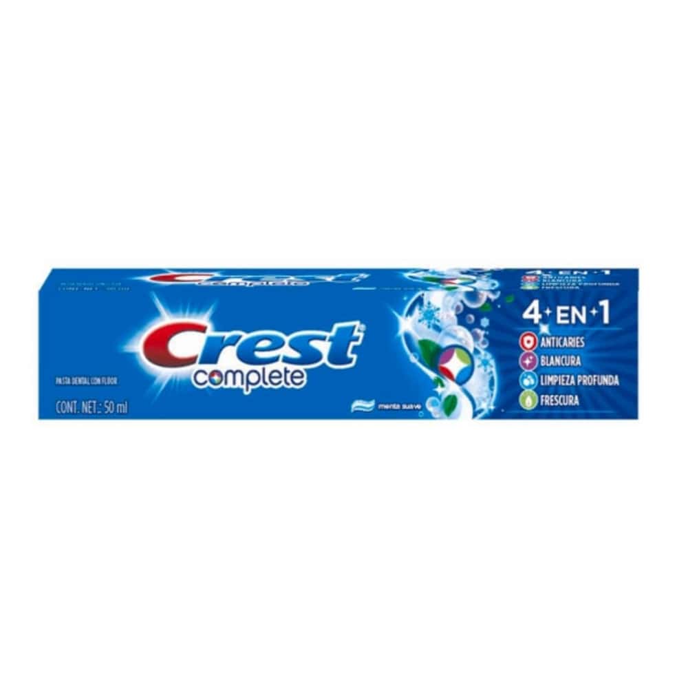 Pasta dental con flúor 4 en 1 Crest (50 ml) - Miniatura 1