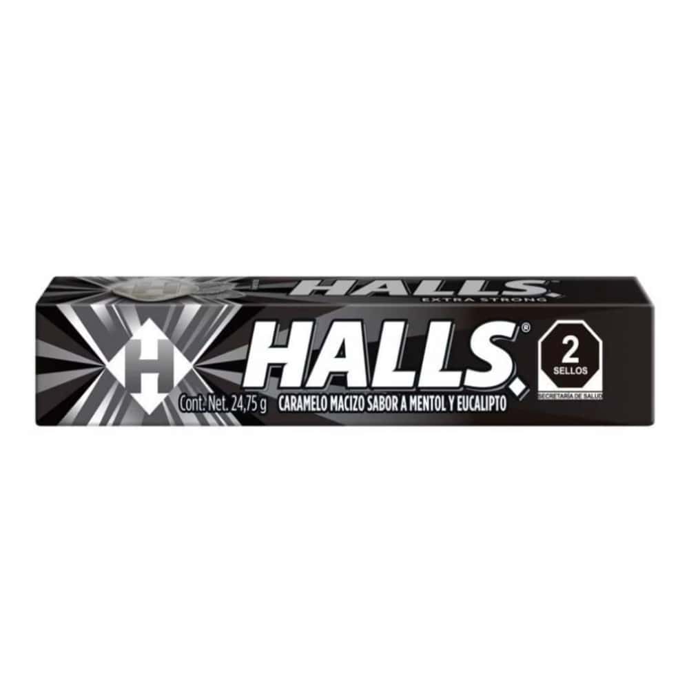 Caramelo macizo sabor a mentol y eucalipto Halls (24.75 g) - Miniatura 1