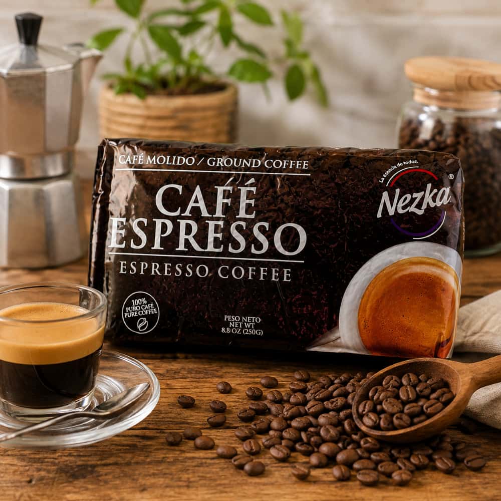 Café espresso tostado medio Nezka (250 g / 8.8 oz) - Miniatura 3