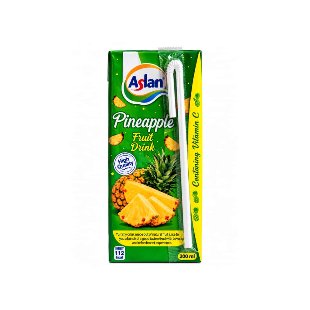 Jugo de piña Aslan (200 ml) - Miniatura 1