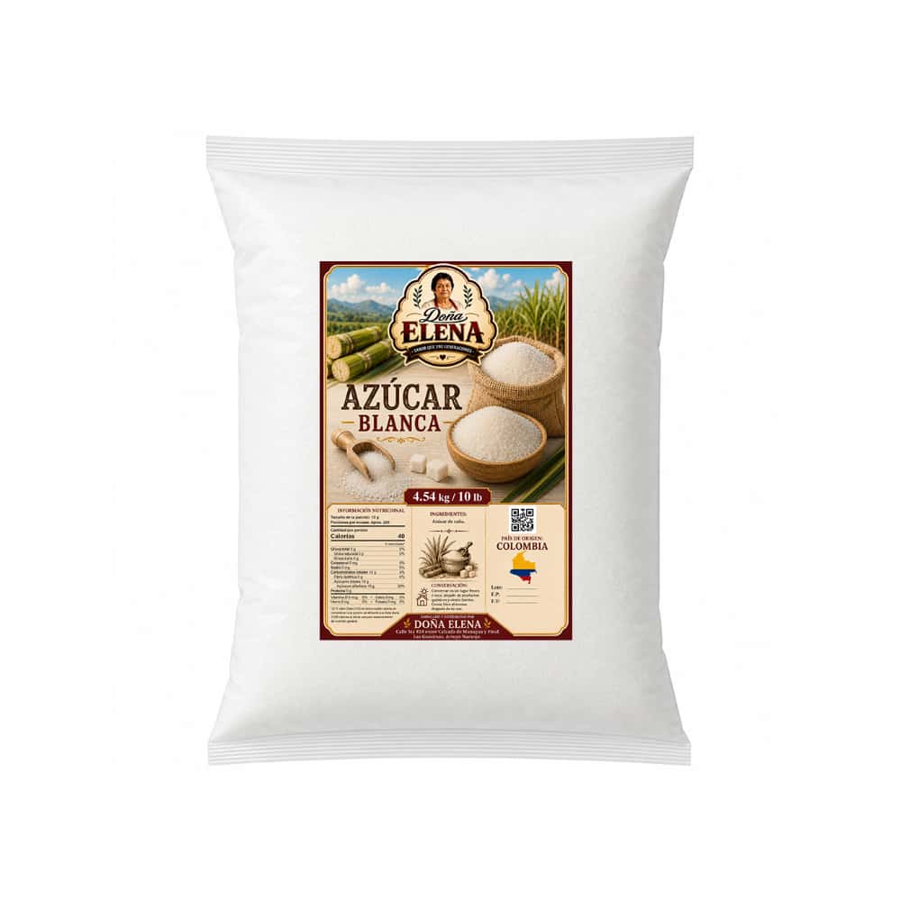 Azúcar blanca Doña Elena (4.54 kg / 10 lb) - Miniatura 1