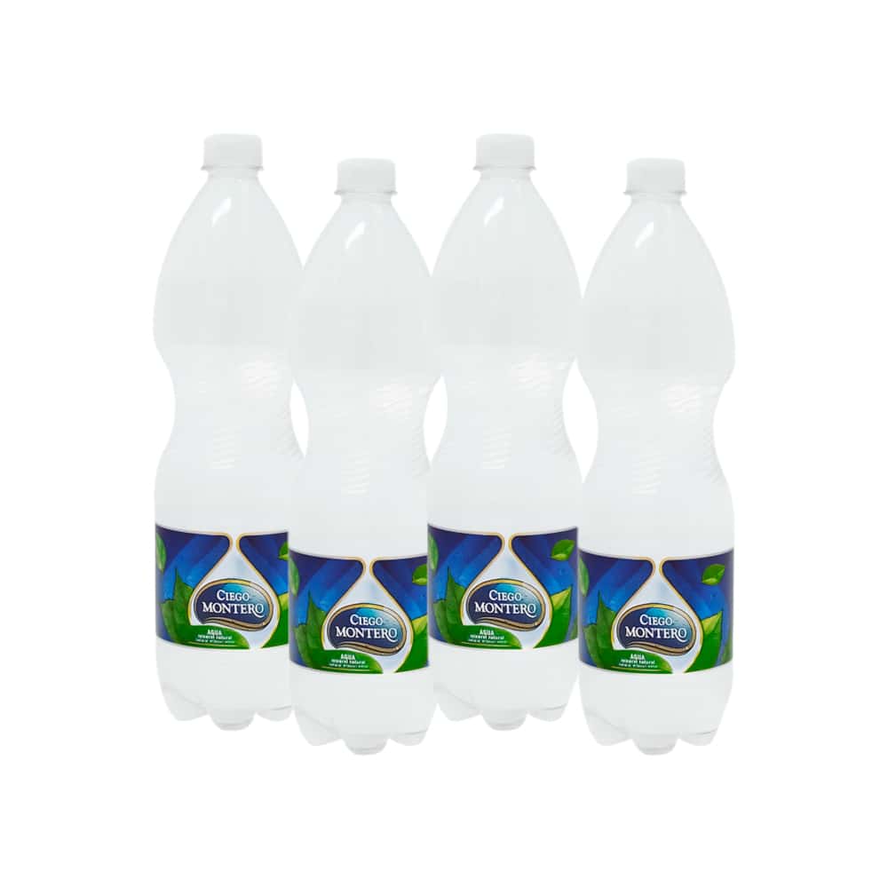 Agua mineral natural Ciego Montero (4 x 1.5 L) - Miniatura 1