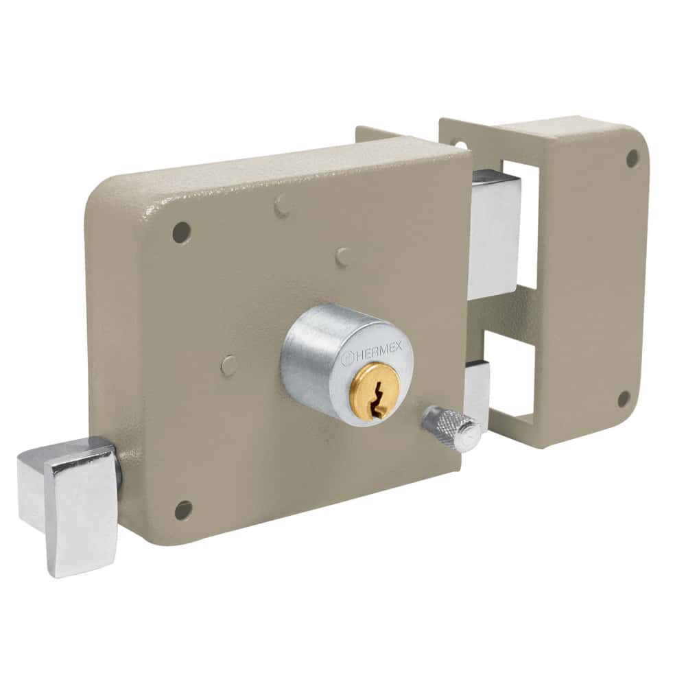 Cerradura sobreponer derecha Hermex CS-75D - Miniatura 1