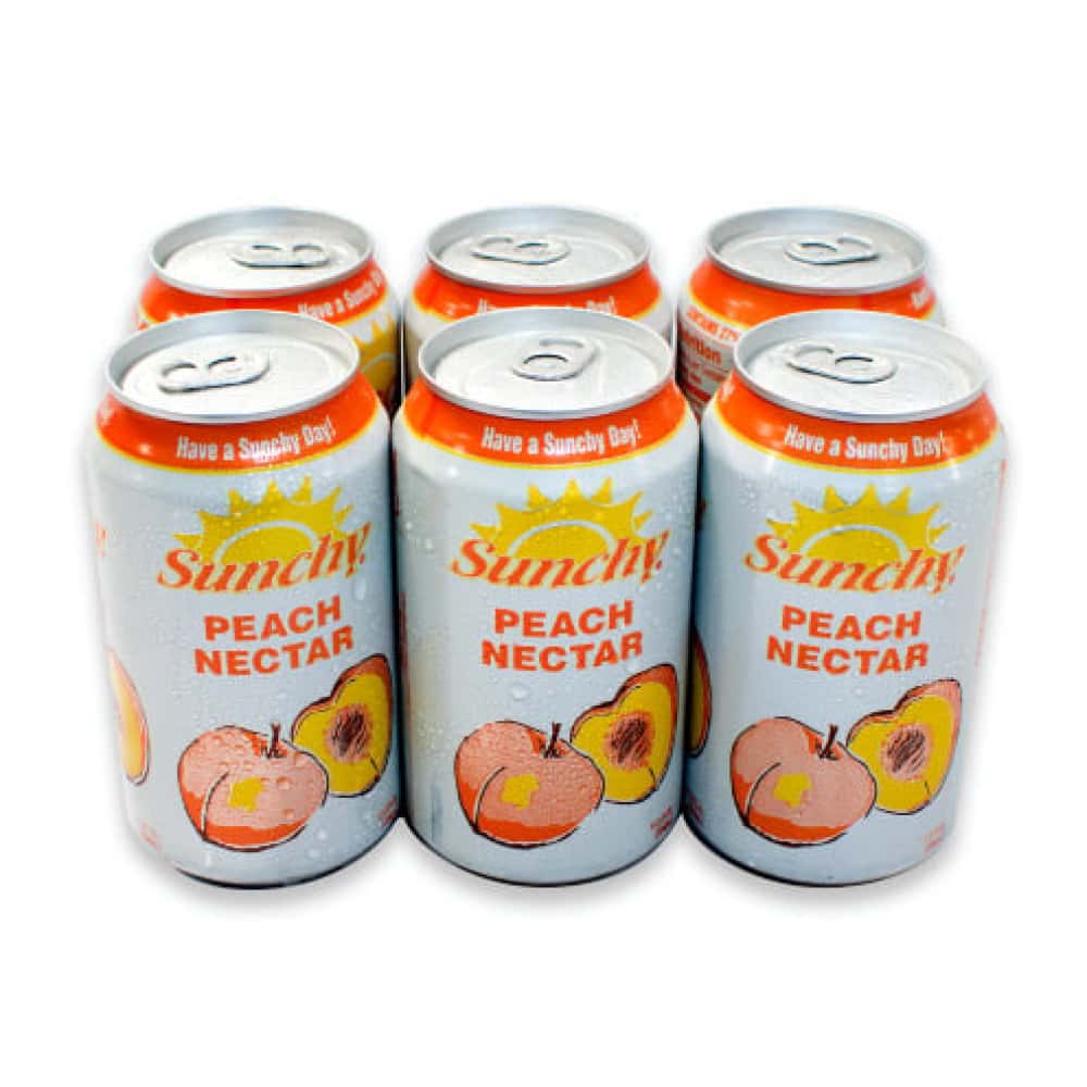Néctar de melocotón Sunchy (6 x 334 ml) - Miniatura 1