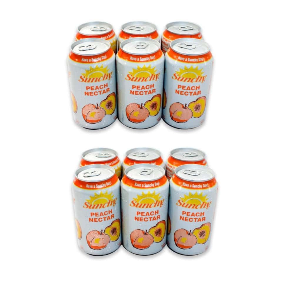 Néctar de melocotón Sunchy (12 x 334 ml) - Miniatura 1