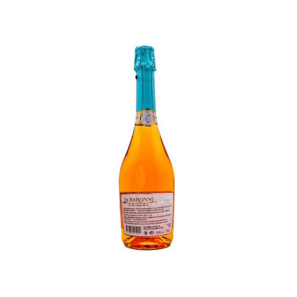 Vino espumoso Demi Sec Rose 10% vol La Baronne (750 ml) - Miniatura 2