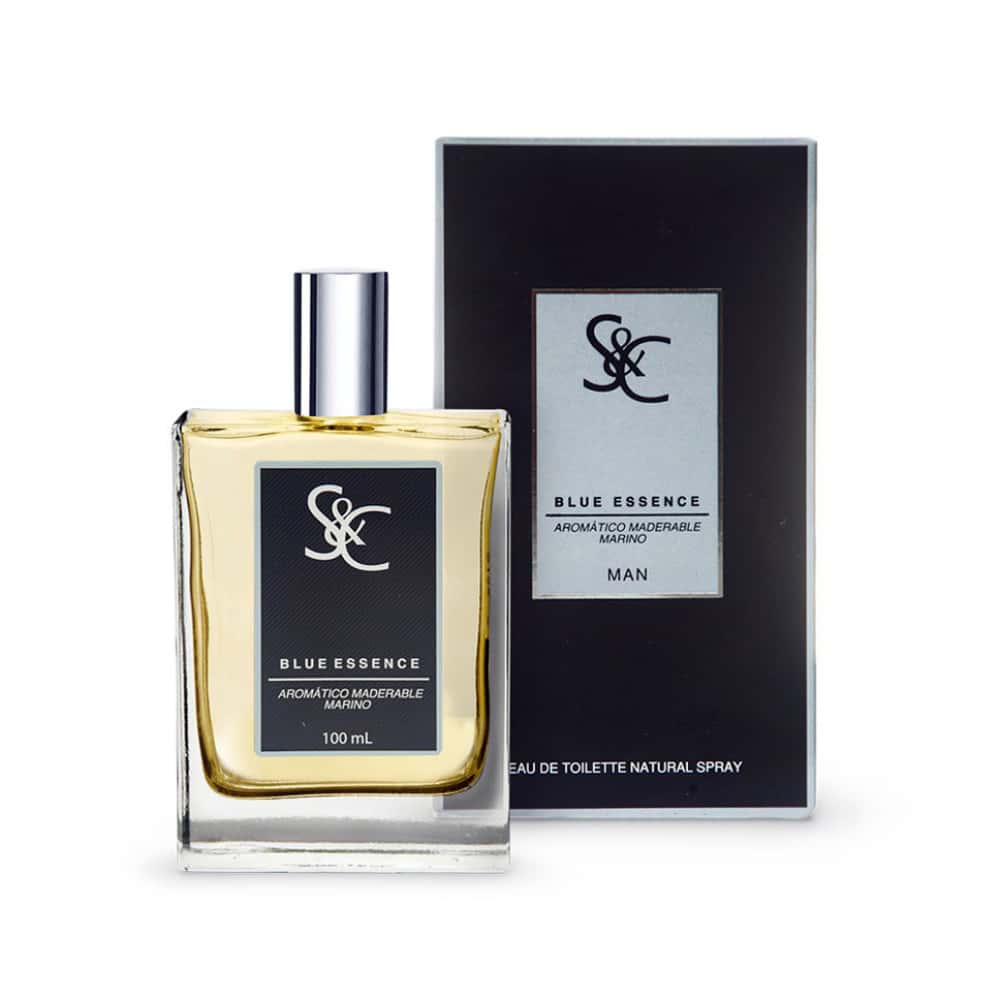 Eau de toilette para hombres Blue Essence S&C (100 ml) - Miniatura 1