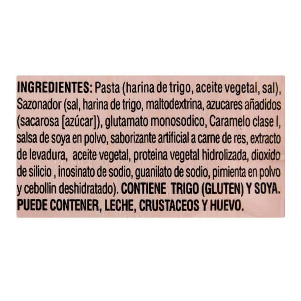 Sopa - tallarines- instantáneos sabor a res Great Value (85 g / 3 oz) - Miniatura 3