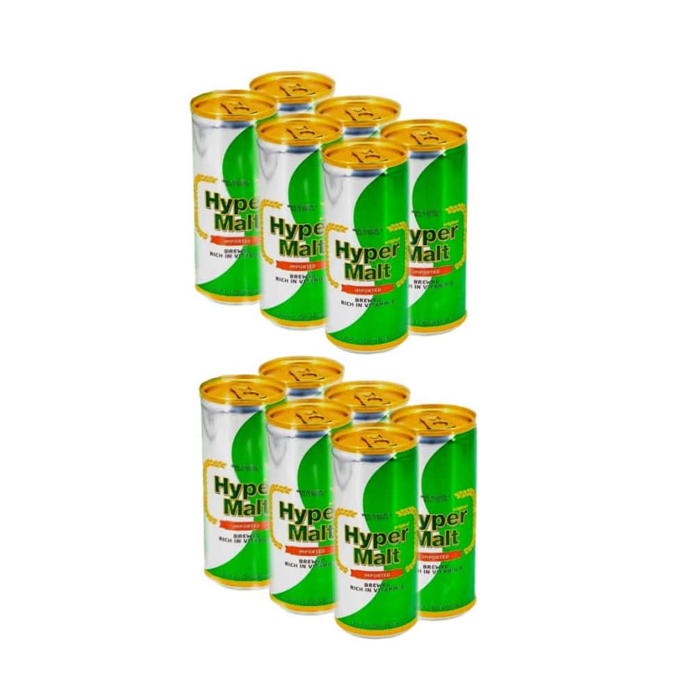 Malta sin alcohol Hyper Malt (12 x 250 ml) - Miniatura 1
