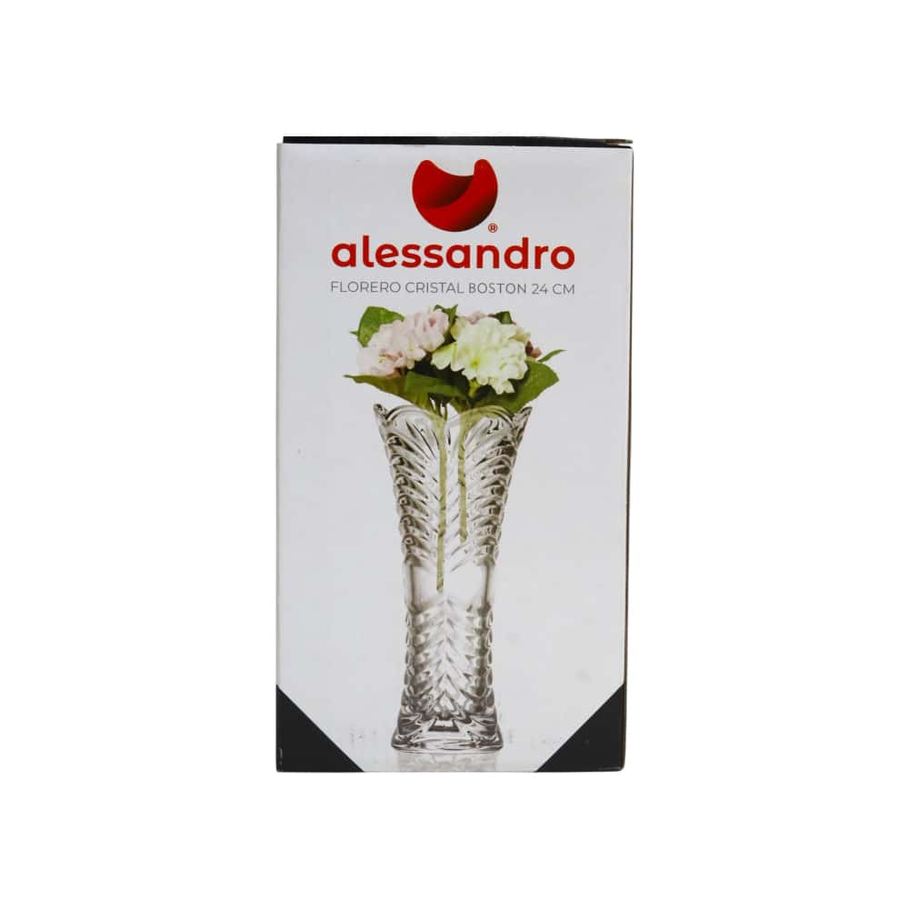 Florero de cristal Boston 24 cm Alessandro - Miniatura 3