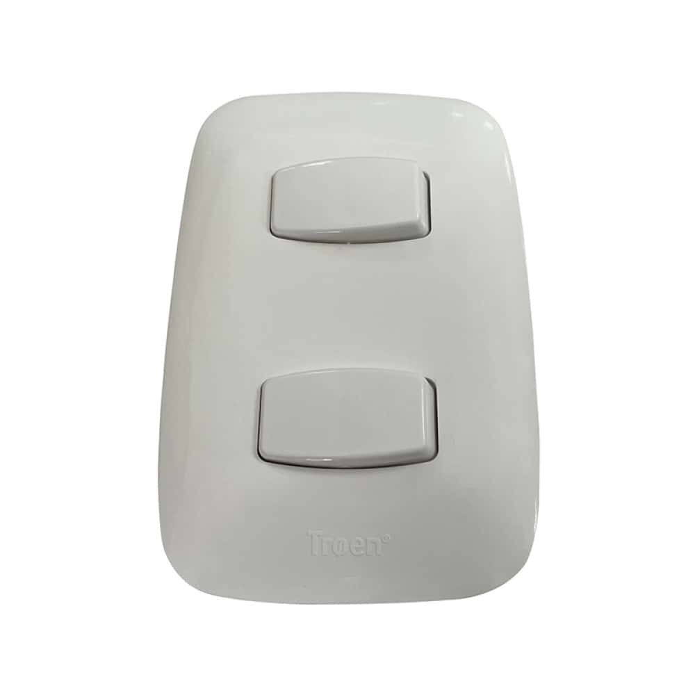 Interruptor doble de 10 A Troen - Miniatura 2