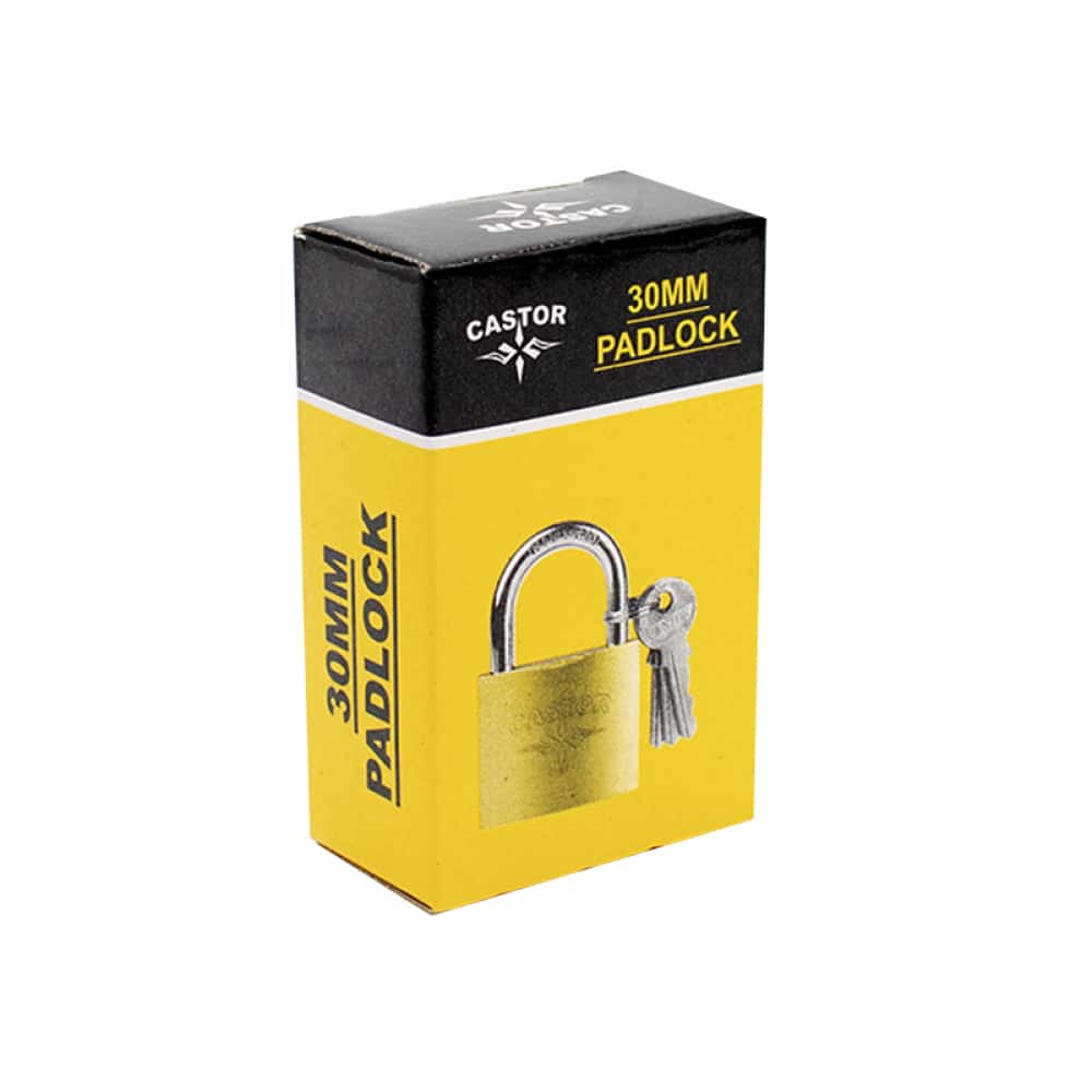 Candado 30 mm Castor - Miniatura 1