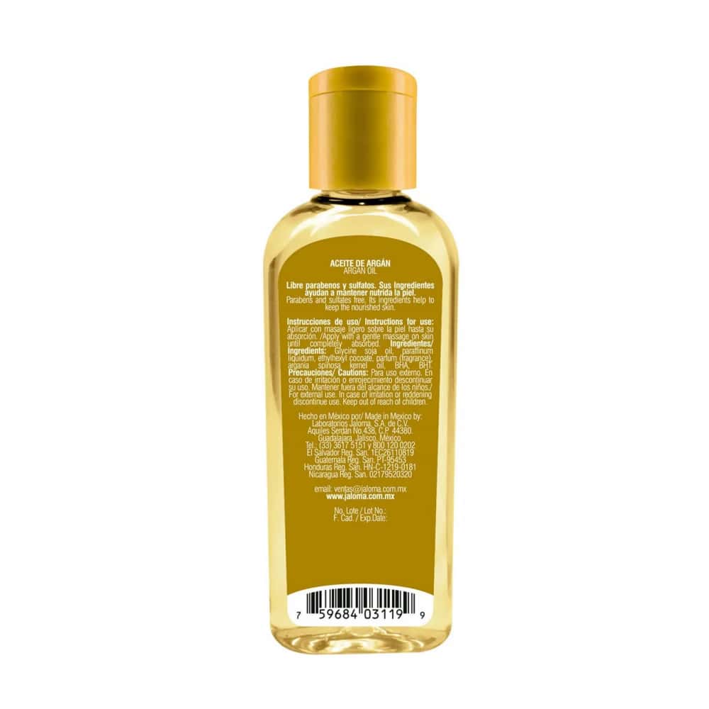 Aceite corporal de argán Jaloma (120 ml) - Miniatura 2