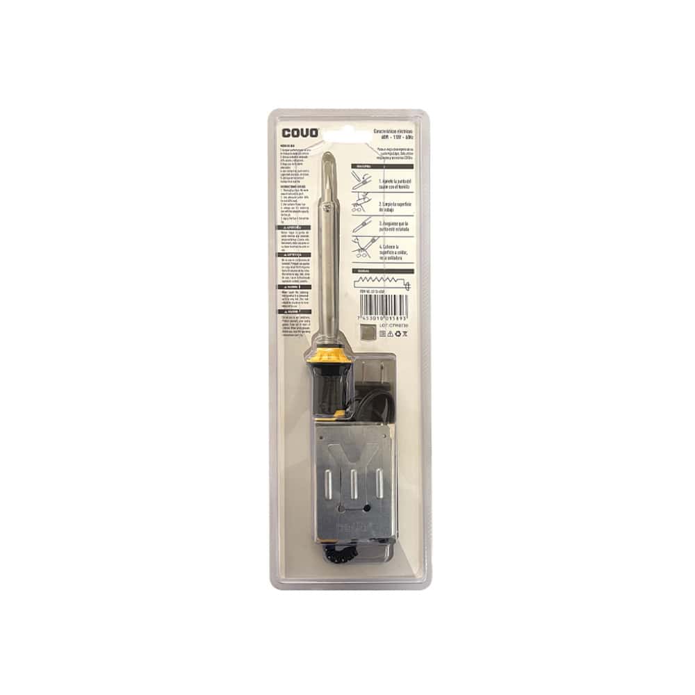 Cautín tipo lápiz de 60 W con 3 puntas intercambiables Covo - Miniatura 2