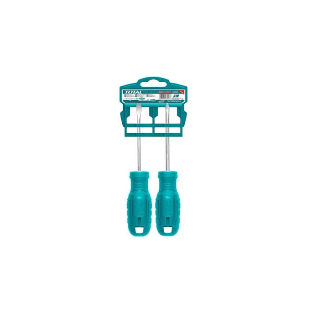 Juego de destornilladores variados de 2 piezas Total Tools - Miniatura 2