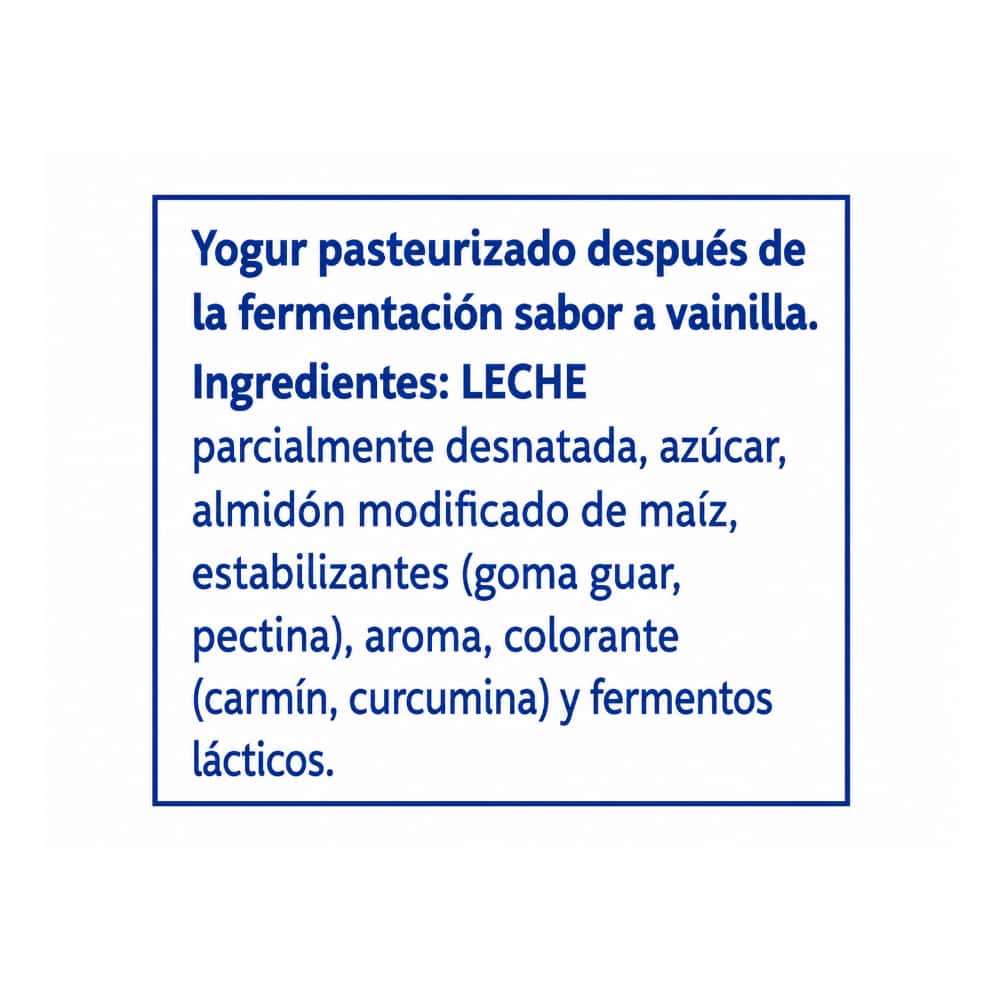 Yogur pasteurizado con sabor a vainilla Me Milk (120 g / 4.23 oz) - Miniatura 4