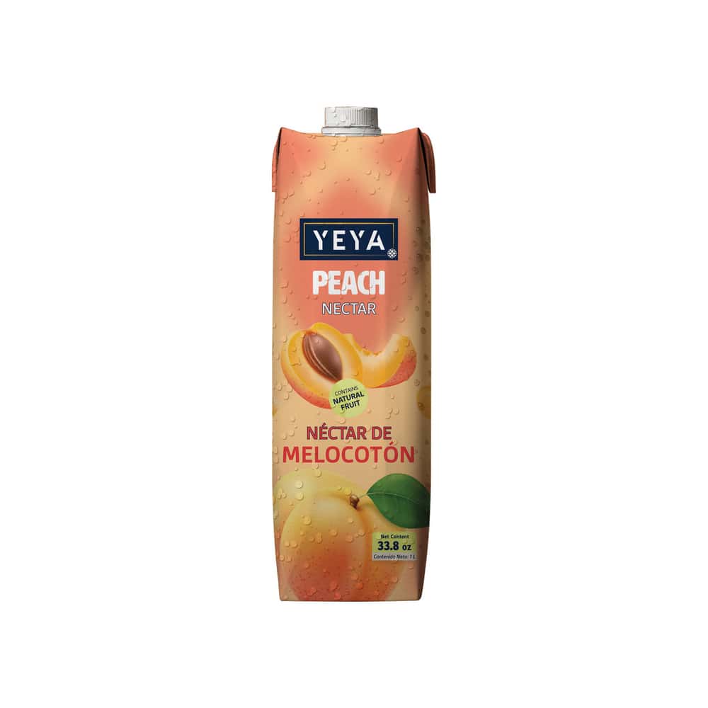Néctar de melocotón YEYA (1 L / 33.8 fl oz) - Miniatura 1