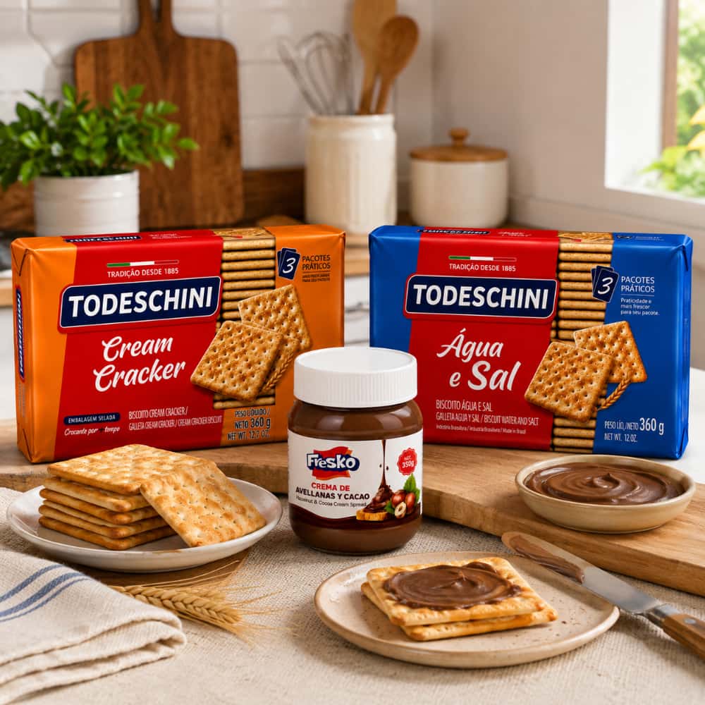 Galletas soda Todeschini + Crema cacao Fresko - Miniatura 2