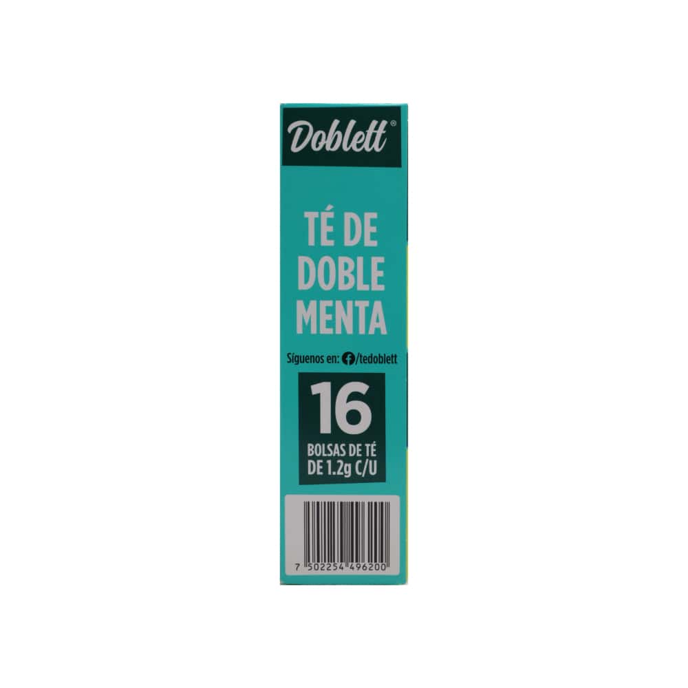Té de doble menta sin cafeína Doblett (19.2 g) - Miniatura 4