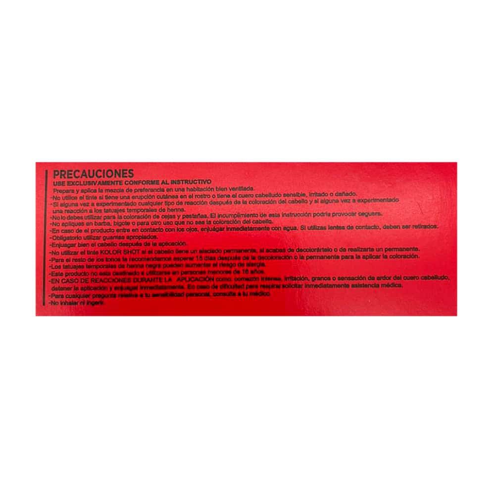 Tinte en crema rosa metálico Kolor Shot (90 g / 3.17 oz) - Miniatura 5
