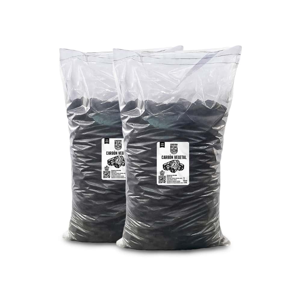 Carbón vegetal Cosecha Real (2 x 3 kg / 6.6 lb) - Miniatura 1