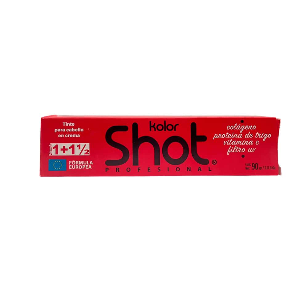 Tinte en crema castaño claro cobrizo caoba Kolor Shot 5.45 (90 g / 3.17 oz) - Miniatura 5