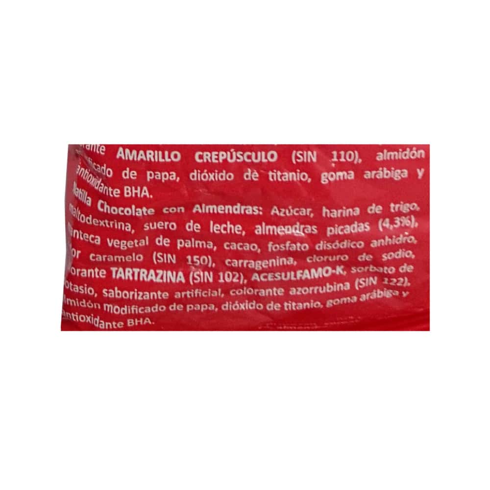 Natilla sabor chocolate con almendras Macro Food (1 kg / 2.2 lb) - Miniatura 3