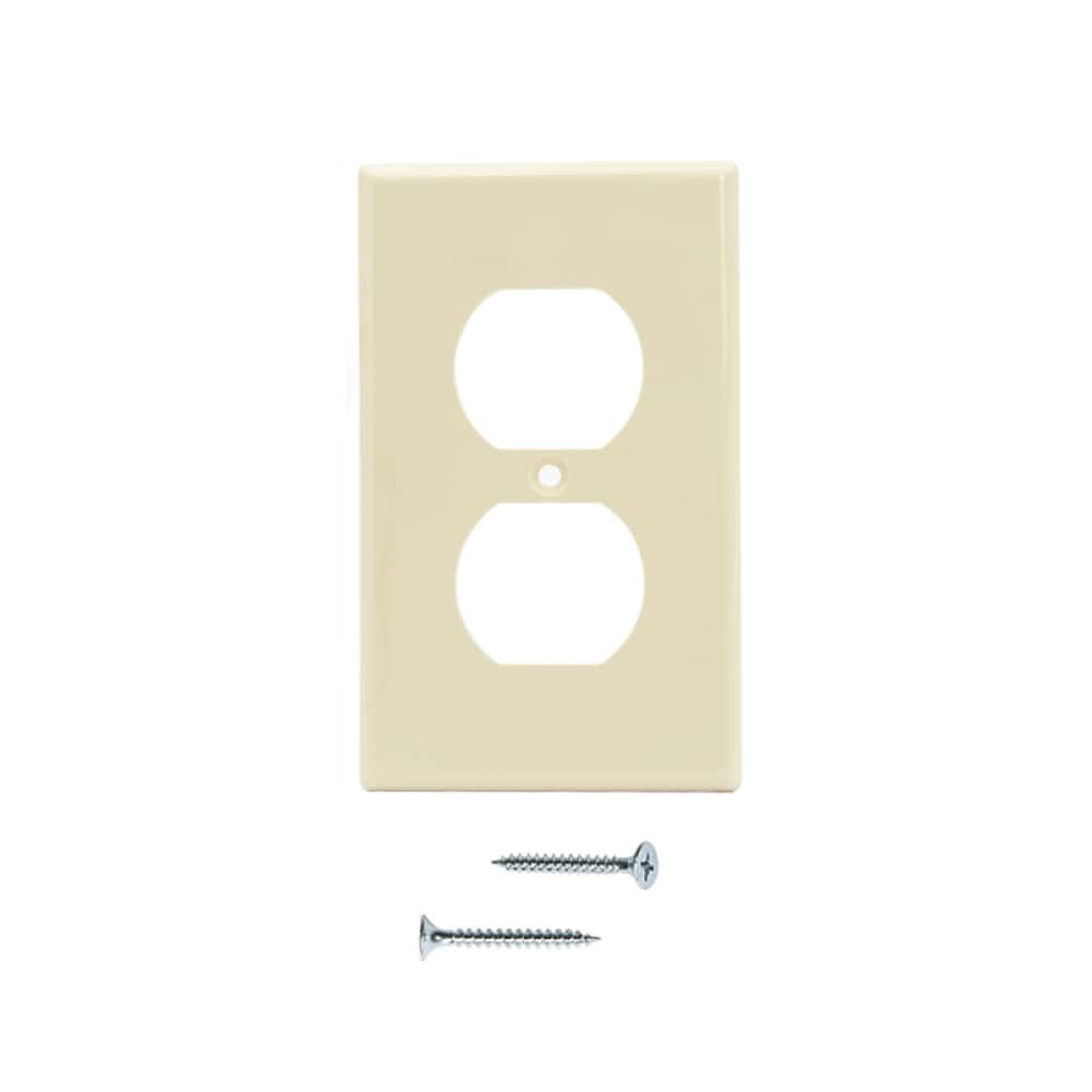 Tapa para tomacorriente e interruptor doble Troen - Miniatura 1