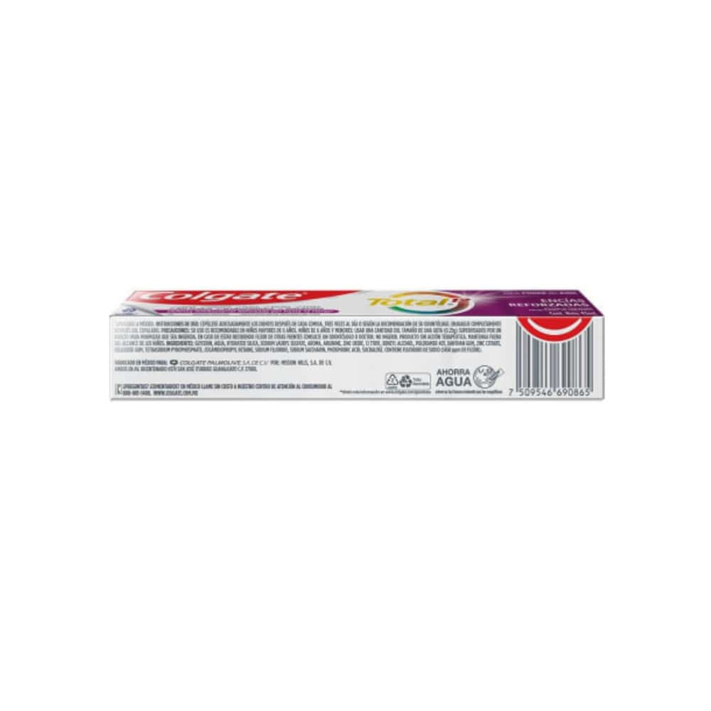 Pasta dental encías reforzadas Colgate total 12 (45 ml) - Miniatura 2