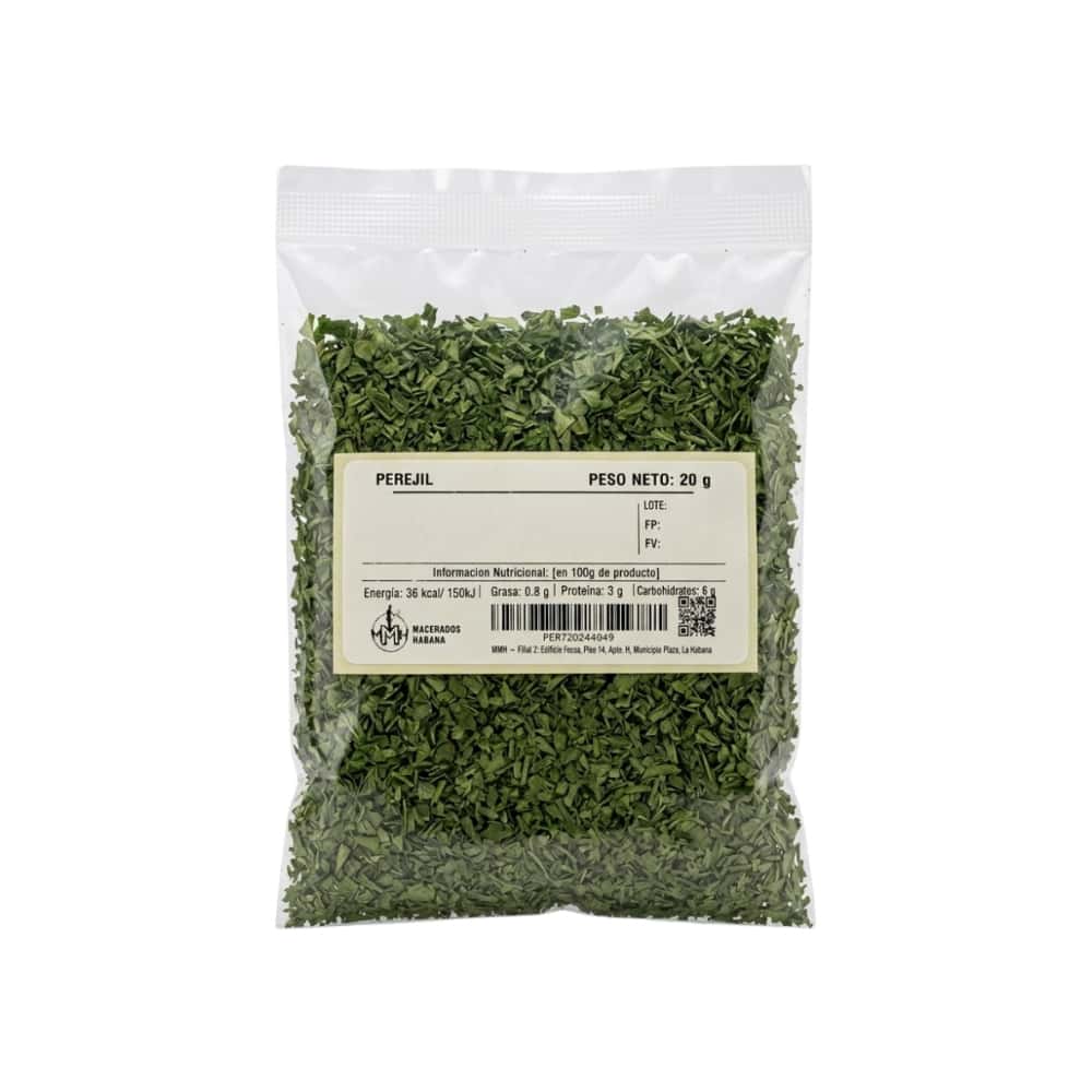 Perejil en hojas Macerados Habana (20 g) - Miniatura 1