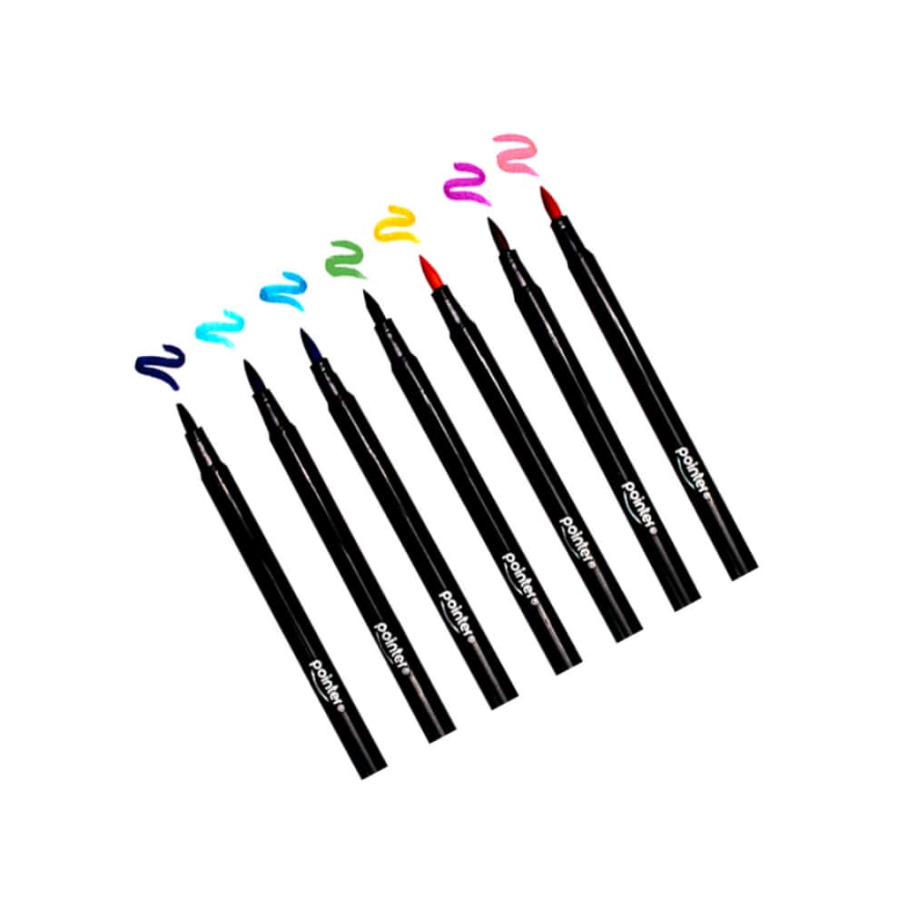 Juego de plumones marcadores Lettering de 24 colores Pointer - Miniatura 2