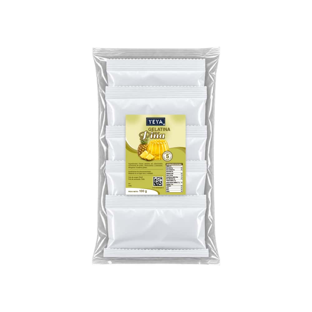 Gelatina sabor piña YEYA (100 g / 3.53 oz) - Miniatura 1