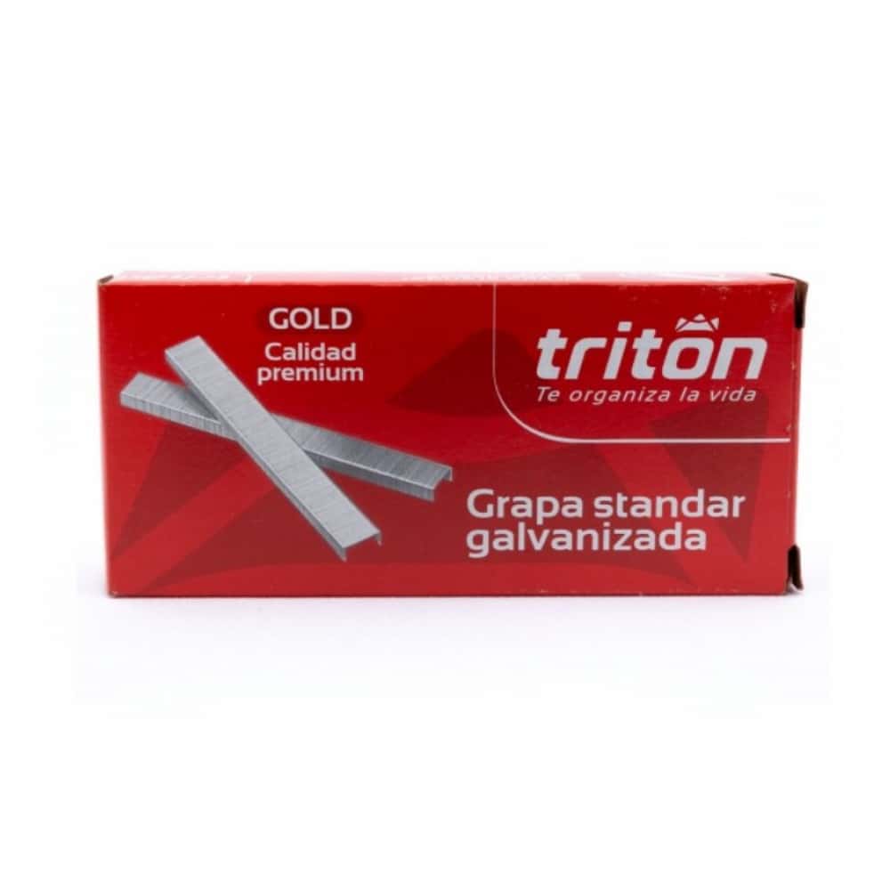 Grapa -presilla- estándar galvanizada Tritón - Miniatura 1