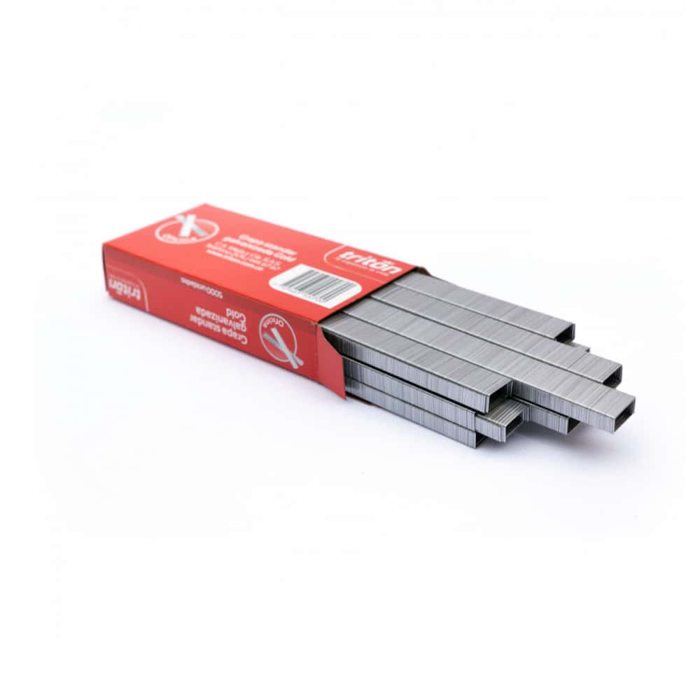 Grapa -presilla- estándar galvanizada Tritón - Miniatura 2