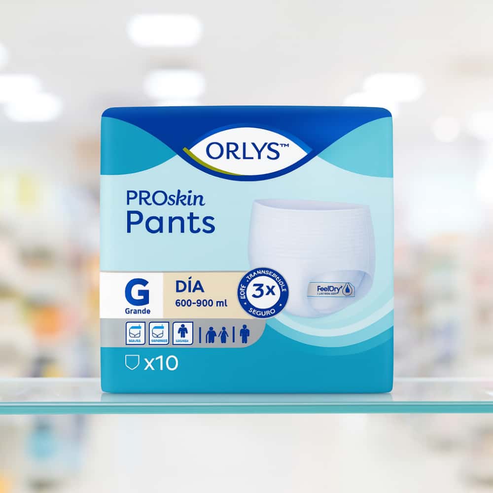 Pañales desechables para adultos talla G día Orlys (10 U) - Miniatura 4