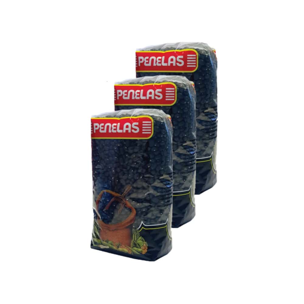 Frijol negro (3 x 500 g / 1.10 lb) - Miniatura 1