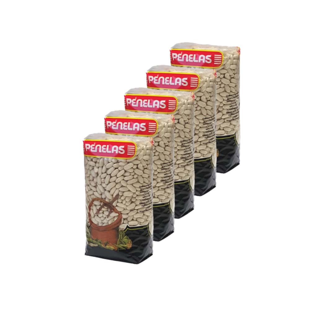Frijol blanco (5 x 500 g / 1.10 lb) - Miniatura 1