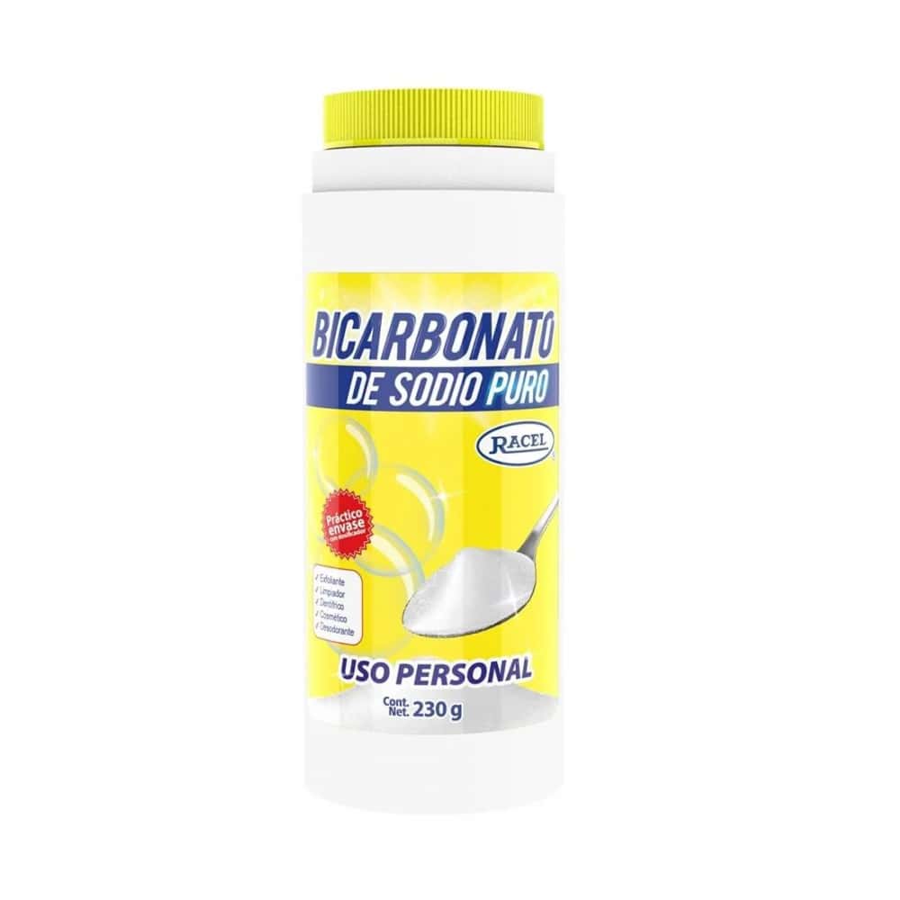 Bicarbonato de sodio puro Racel (230 g / 8.11 oz) - Miniatura 1