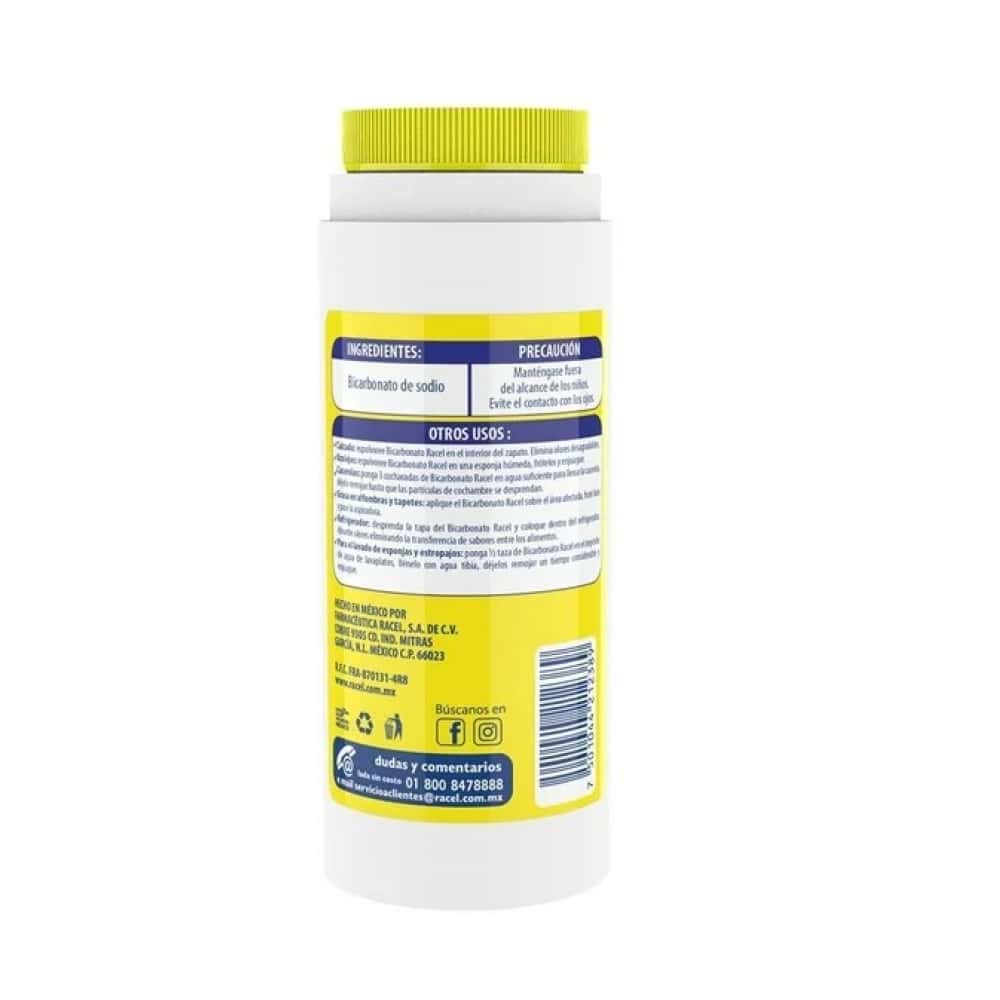 Bicarbonato de sodio puro Racel (230 g / 8.11 oz) - Miniatura 2
