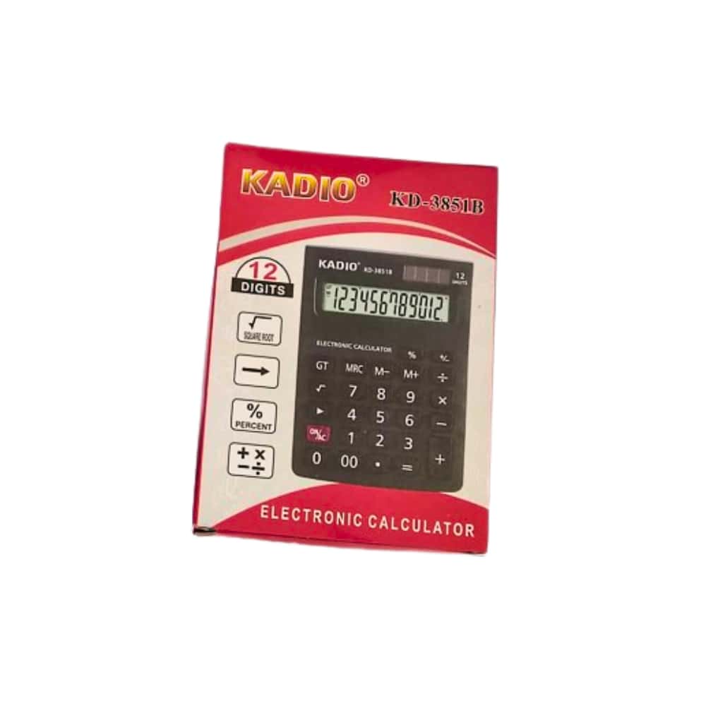 Calculadora electrónica KD-3851B Kadio - Miniatura 4