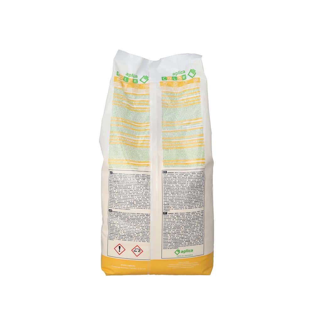 Cemento de cola para juntas color Crema Aplicacolor (5 kg / 11 lb) - Miniatura 3