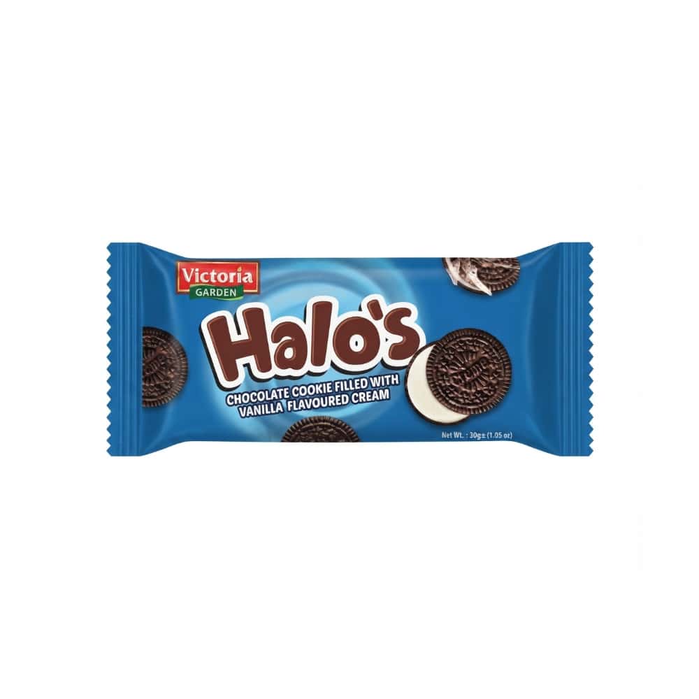 Galletas de chocolate rellenas con crema sabor vainilla Victoria Garden (30 g / 1.05 oz) - Miniatura 1
