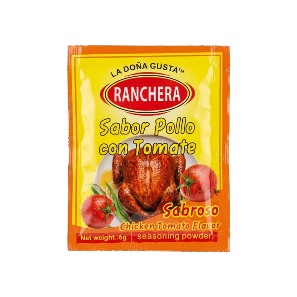 Sazón sabor pollo con tomate Ranchera (6 g) - Miniatura 1