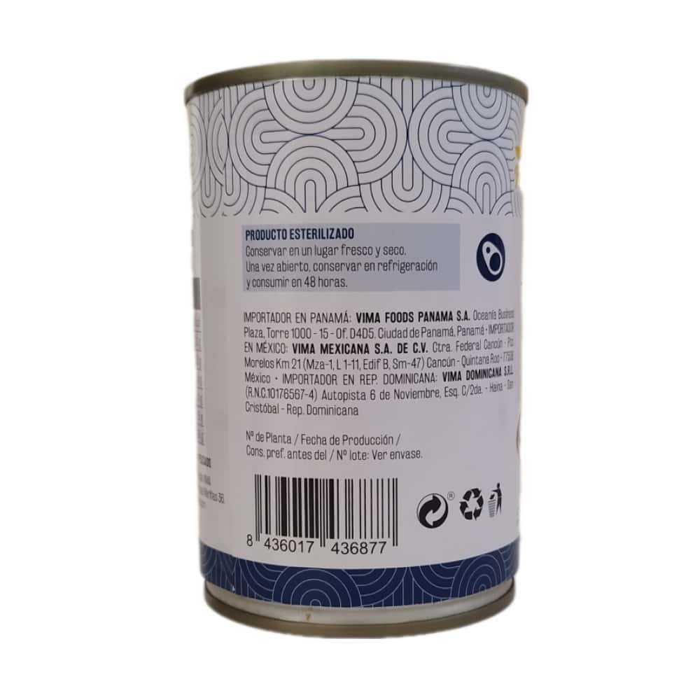 Troncho de pescado en aceite vegetal Vima Foods (425 g / 15 oz) - Miniatura 3