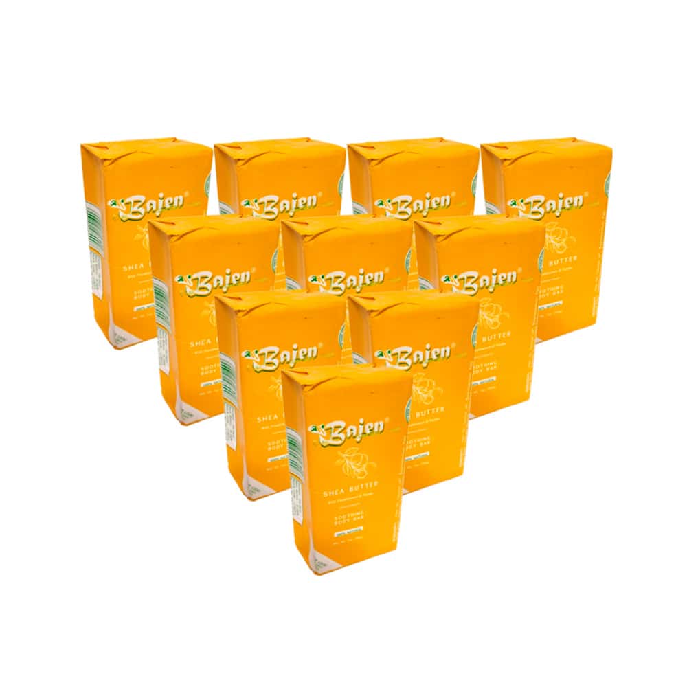 Jabón de tocador especial manteca de karité Bajen (10 x 200 g / 7.05 oz) - Miniatura 1