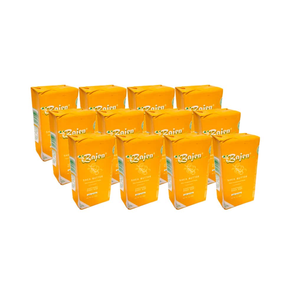 Jabón de tocador especial manteca de karité Bajen (12 x 200 g / 7.05 oz) - Miniatura 1
