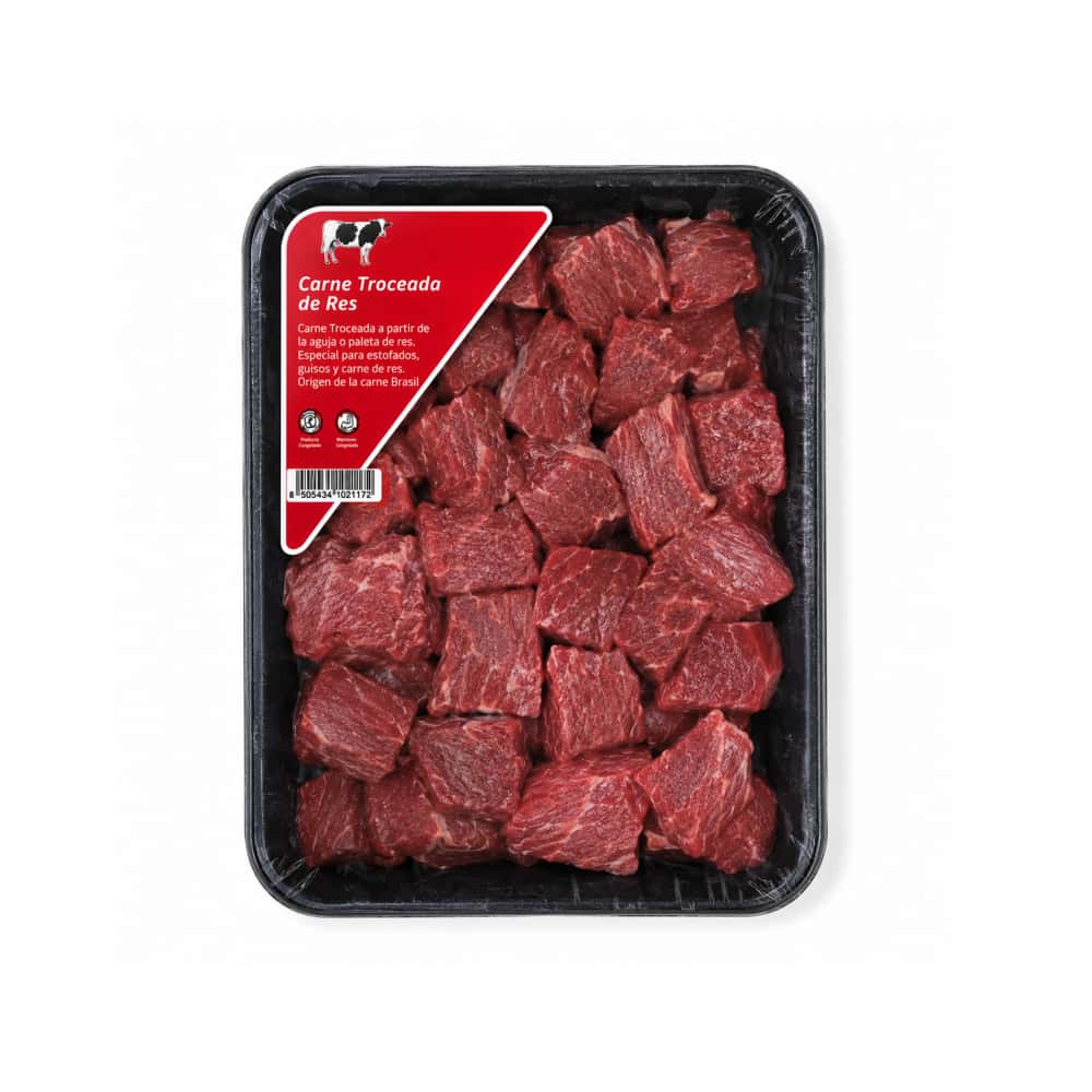 Carne de res troceada de primera La Masa (454 g / 1 lb) - Miniatura 2