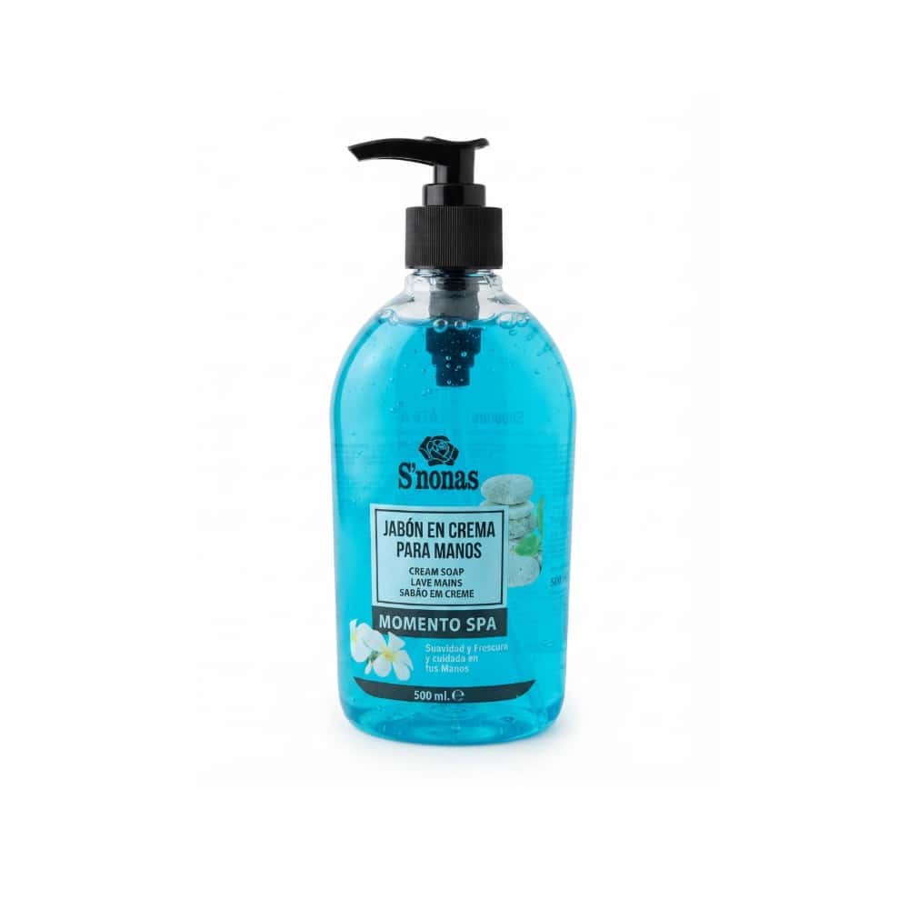 Jabón en crema para manos momento spa S'nonas (500 ml) - Miniatura 1