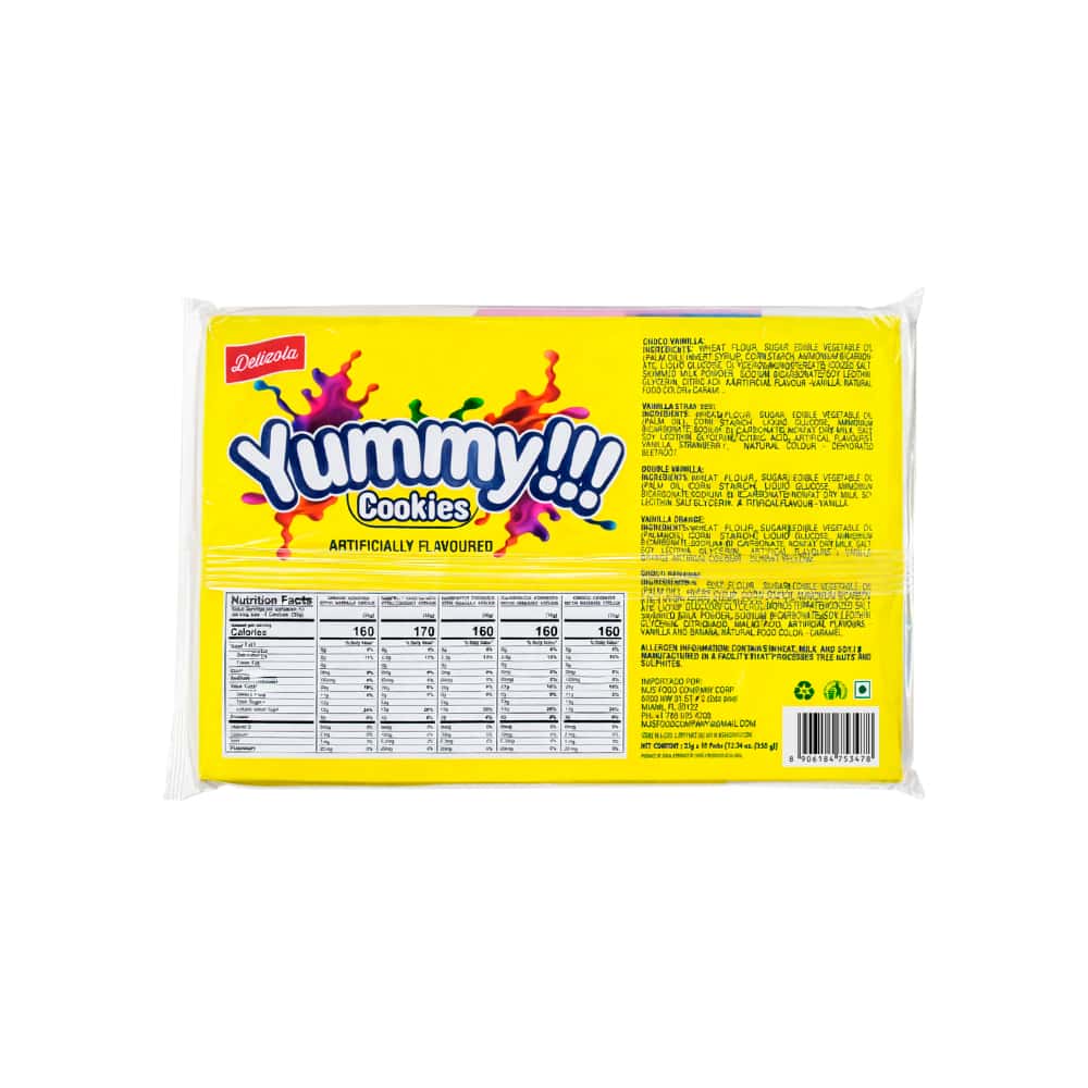 Galletas dulces rellenas surtidas Delizola (350 g / 12.34 oz) - Miniatura 4